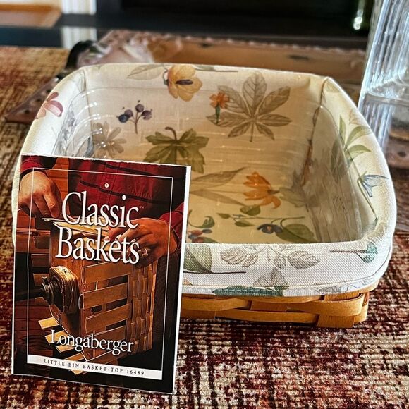Longaberger 2000 Little Bin Basket - Picture 1 of 13